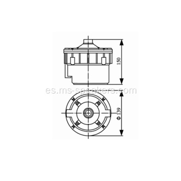 Unidad de conductor de altavoz de cuerno 100W Horn Driver Speaker